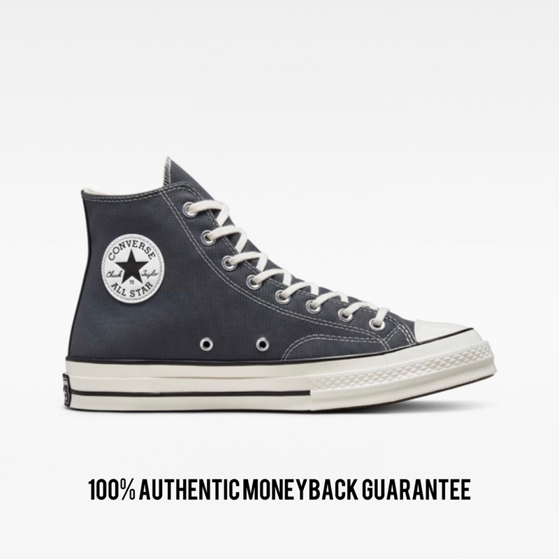 Sepatu Sneakers / Converse Chuck 70 Seasonal Colour High Top Iron Grey