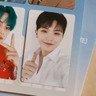 WTS SHARING SVT SEVENTEEN INCOMPLETE BLURAY PHOTOCARD PC GOOD CONDI WOOZI WZ