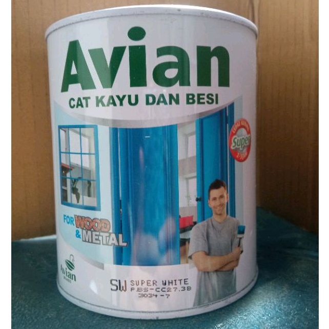 Cat Avian Cat Kayu Cat Besi 1 Kg Kuning