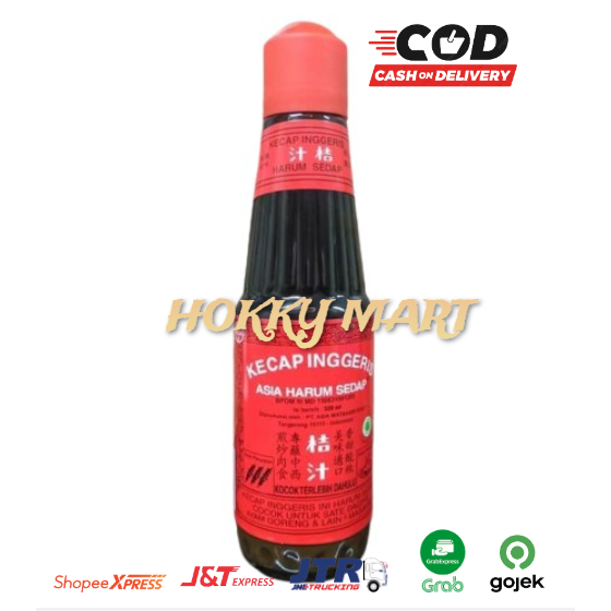 

Kecap Inggirs Asia Harum Sedap HALAL 320ml / kecap inggeris