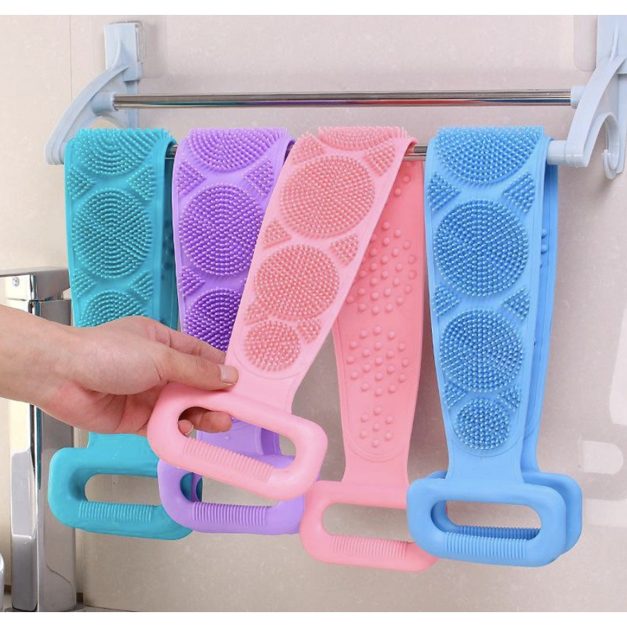 Sikat Punggung Silikon Sikat Mandi /Scrubber Alat Penggosok Badan - BUM