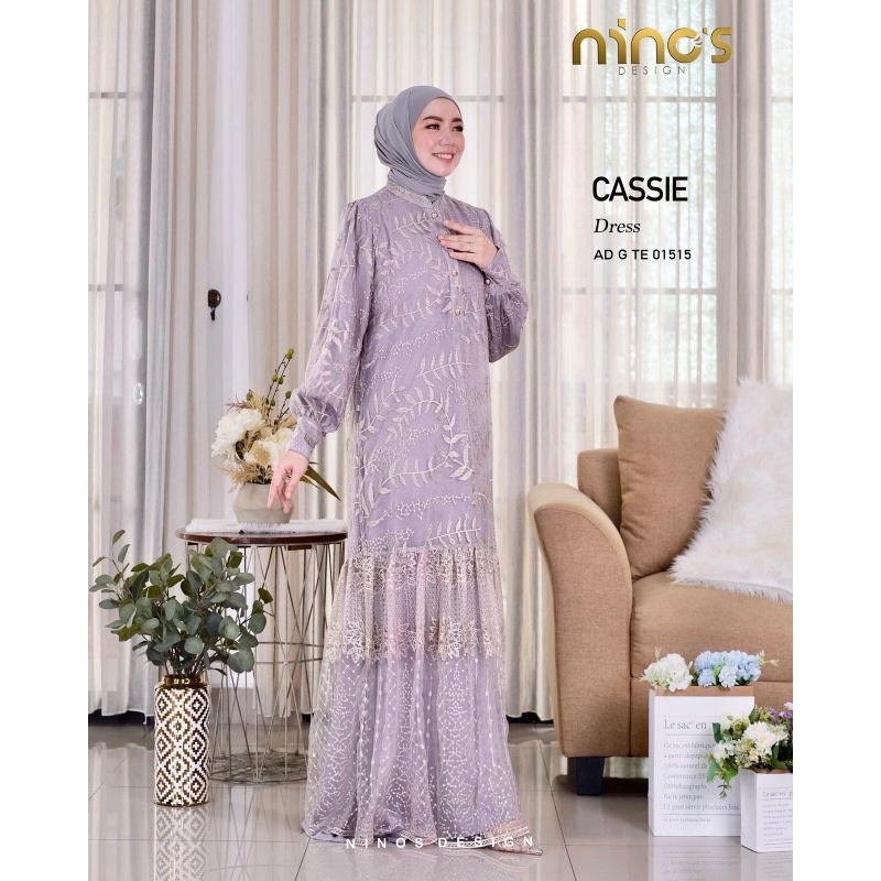 CASSIE DRESS BYE NINOS DESIGN AD G TE 01515/GAMIS NINOS ORI/GAMIS CANTIK DAN MEWAH