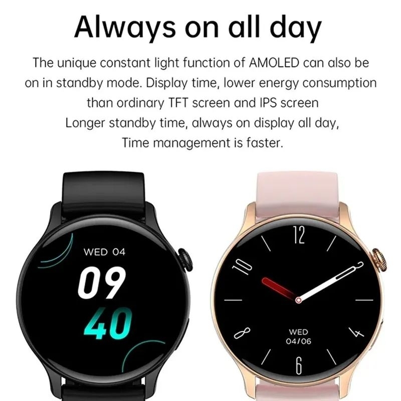 HK85 SMARTWATCH HK 85 AMOLED NFC ALWAYS ON DISPLAY ORIGINAL