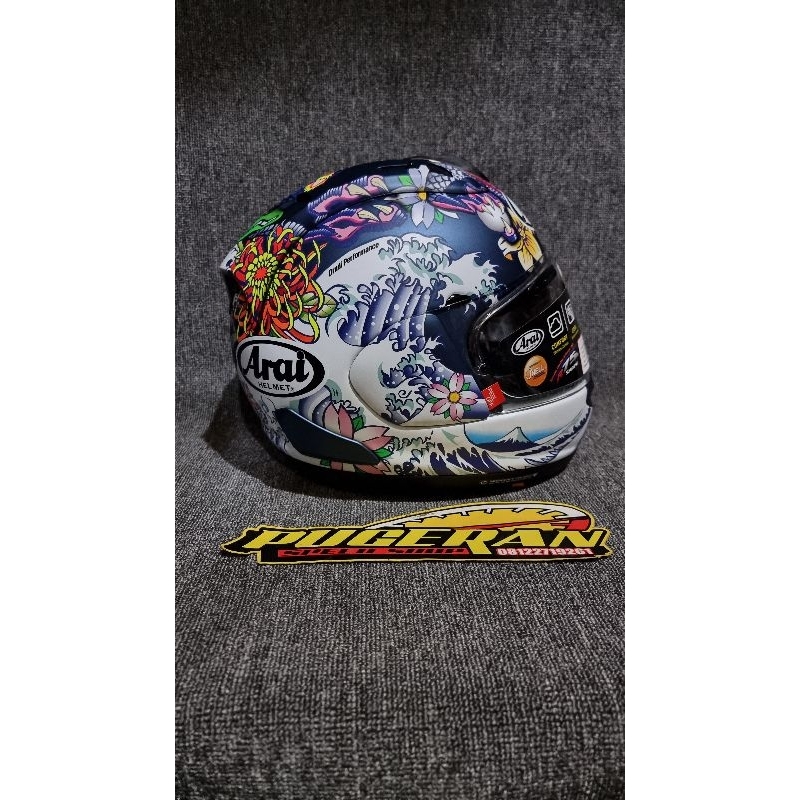 HELM ARAI RX7X ORIENTAL BLUE