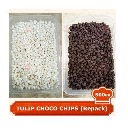 

TULIP CHOCO CHIPS 500GR REPACK