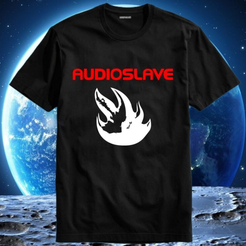 Baju Kaos Tshirt Pria Laki Cowok Band Audioslave  Audio Slave