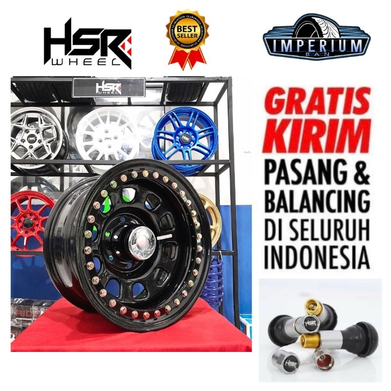 VELG KALENG PELEK OFFROAD RING 16 LEBAR 8 PCD 6X139,7 TRITON HILUX FORTUNER DLL