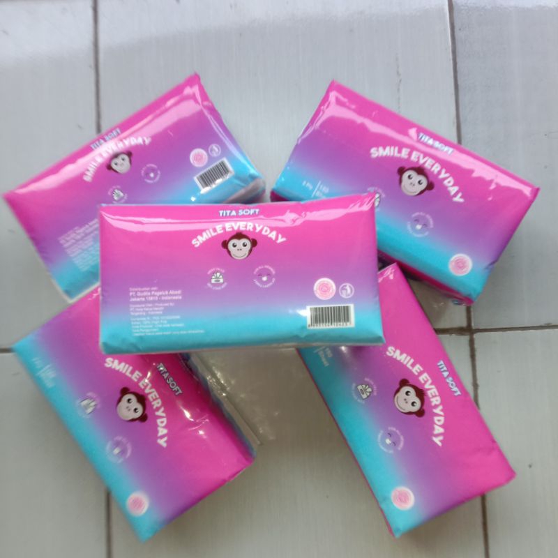 Tisu murah TITASOFT 180 shet paket 5 pcs / tisue Titasoft murah 180 shet paket 5 pcs