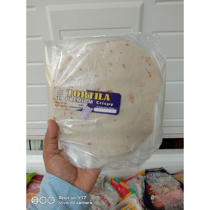 

Tortila Mini Catering/ Kulit Kebab 17cm