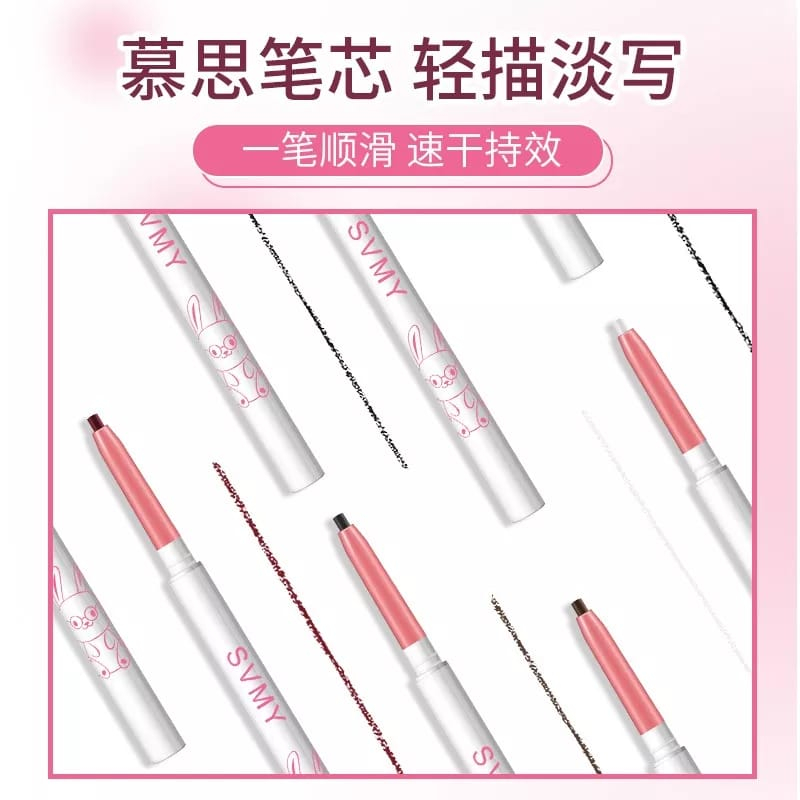 SVMY 865 EYELINER MATA PINK WHITE TWISTED TAHAN AIR.