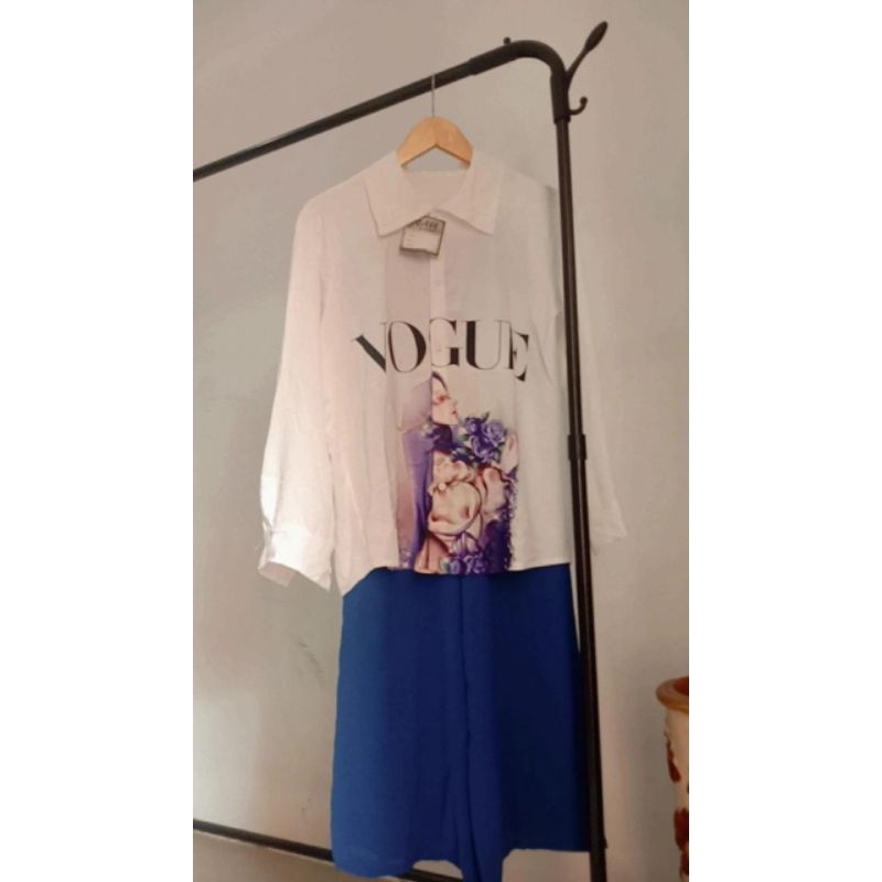 Set Celana Vogue Biru Airflow