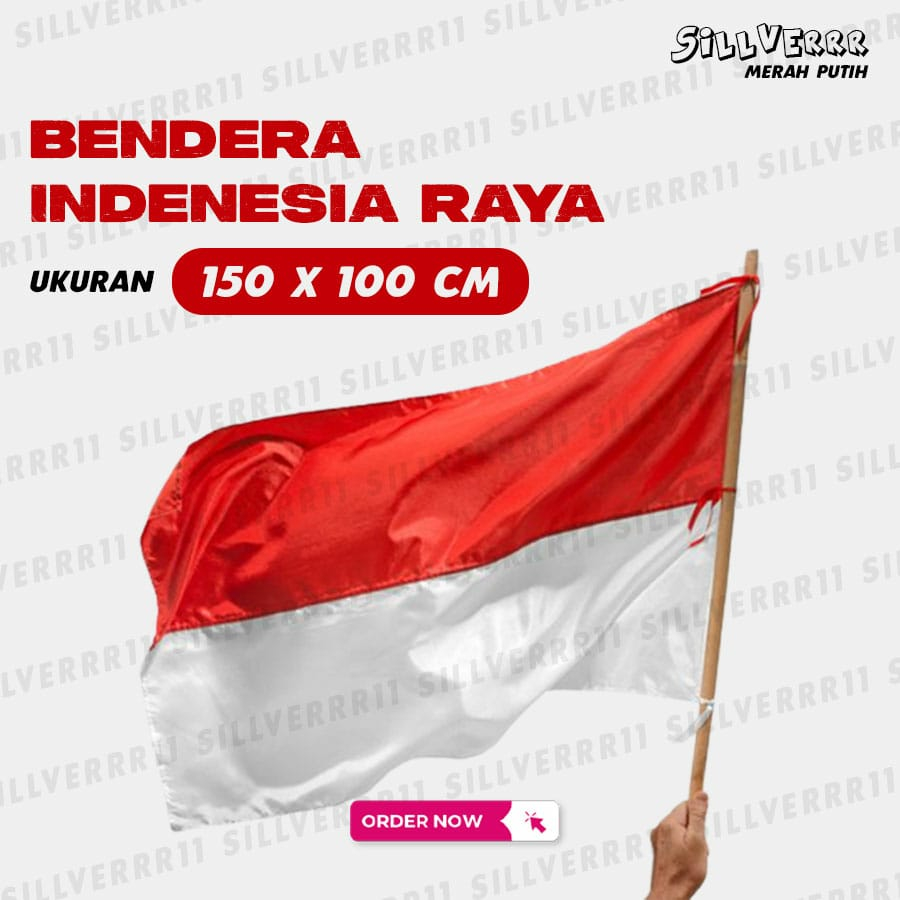 bendera merah putih 150x100cm bendera indonesia kain