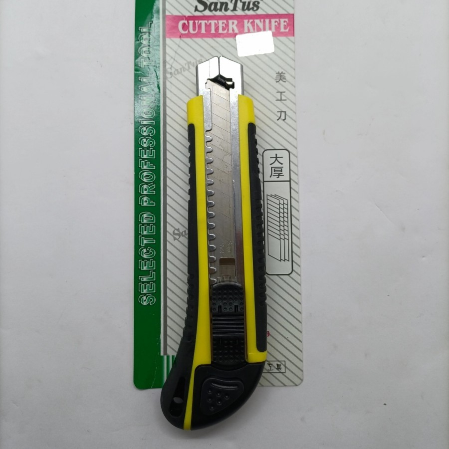 

PISAU CUTTER GG KARET 170MM EKSTRA 2 MATA SANTUS ST-10L