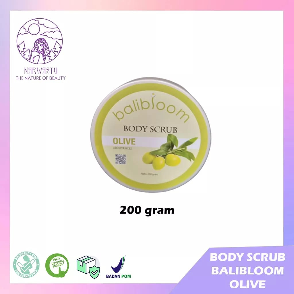 Balibloom Body Scrub 200gr