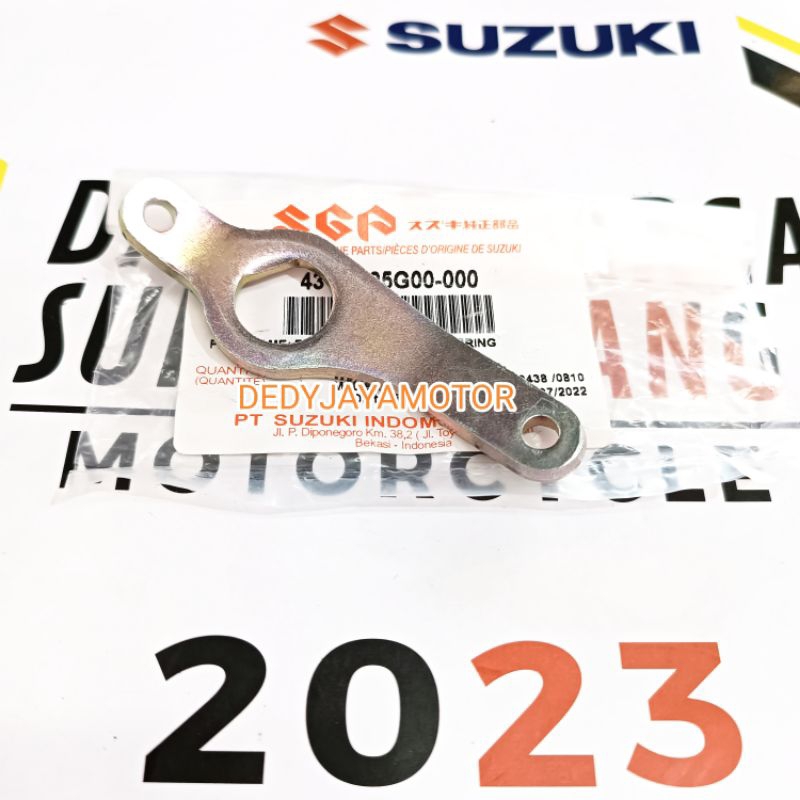 Plat pedal rem belakang Suzuki satria fu 150 original 43128-25G00-000 Plat Pedal rem belakang Suzuki satria fu 150 original