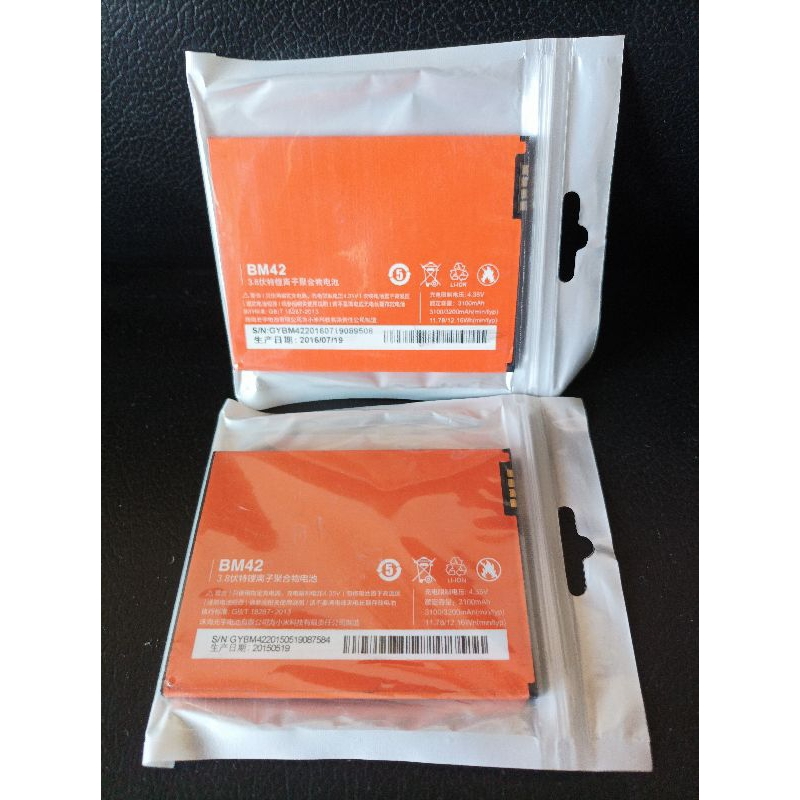 Batre Baterai Redmi Note 1 BM42 Ori