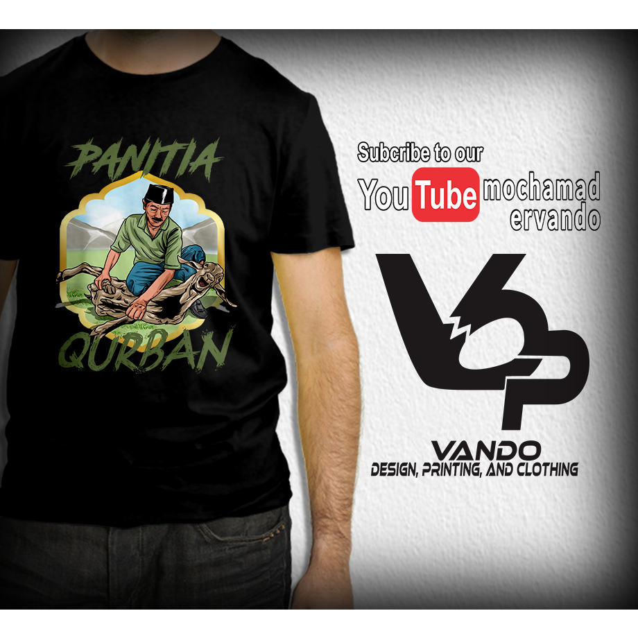 KAOS PANITIA QURBAN - BAJU IDUL ADHA - T SHIRT - IDUL ADHA