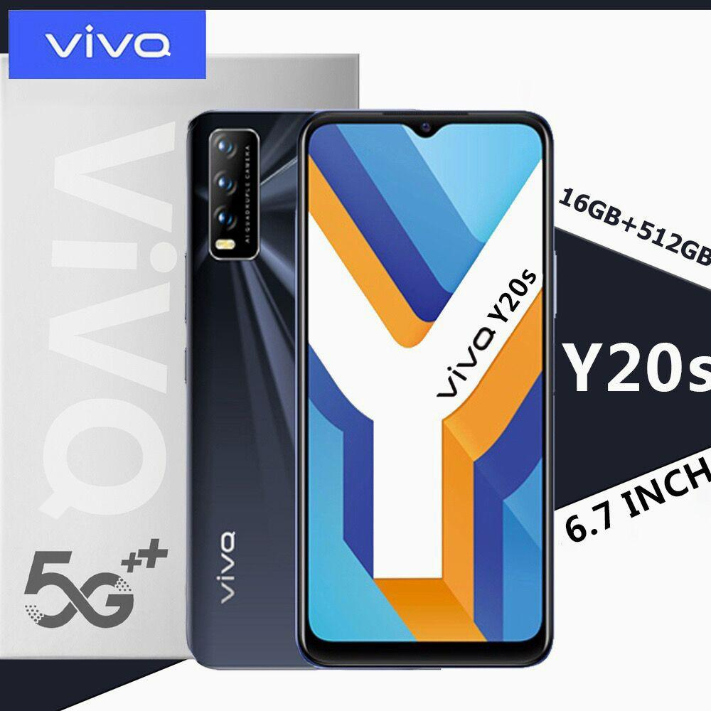 Original handphone VIVQ Y20 baru murah cuci gudang 2022 terbaru smartphone 16GB+512GB original asli bluetooth asli handphone promo hp murah 500 ribuan android 4G 5G 6.7 inch COD