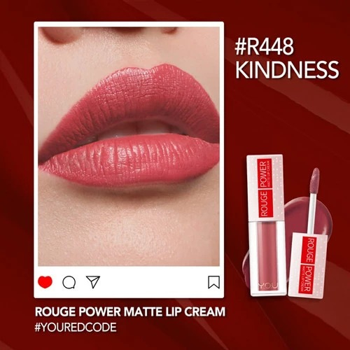 Y.O.U Rouge Power Matte Lip Cream | Lipcream