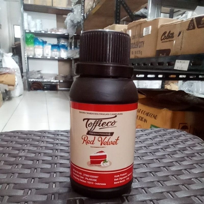 

toffieco perisa&pewarna red velvet 100gr