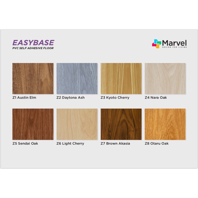 LANTAI VINYL STIKER LANTAI KAYU VINYL 2MM STIKER EASYBASE MARVEL