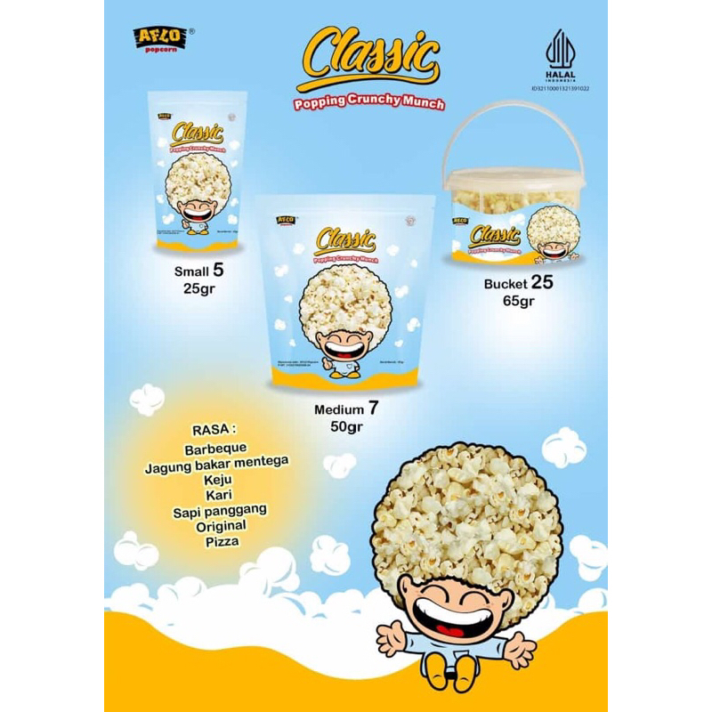 

AFLO POPCORN KLASIK