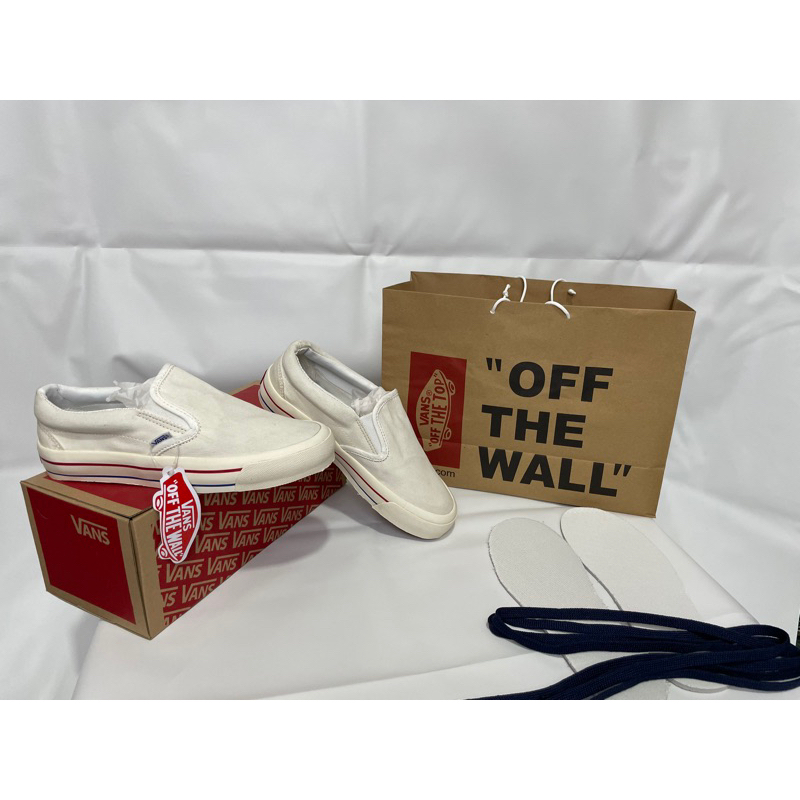 Slipon broken offwhite Vans impor China