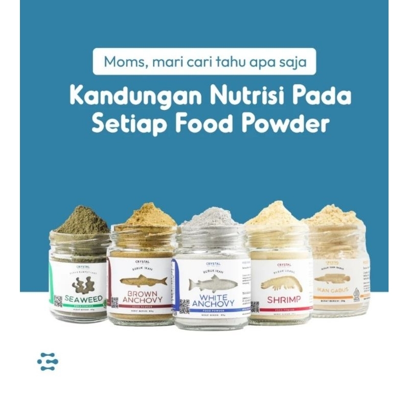 

mpasi powder anti GTM / bubuk Mpasi anti gtm / shrimp powder / white anchovy / brown anchovy crystal of the sea