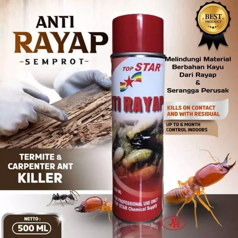 Obat Anti Rayap Pembasmi Rayap kering rayap basah Isi 500ml