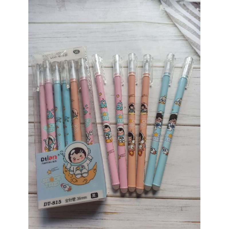 

(6 PCS) BOLPOIN GEL DTIAN MIX/ BULPEN BISA DIHAPUS
