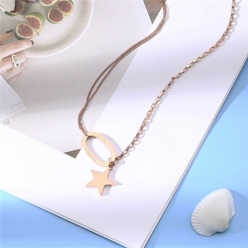 kalung simple titanium asli