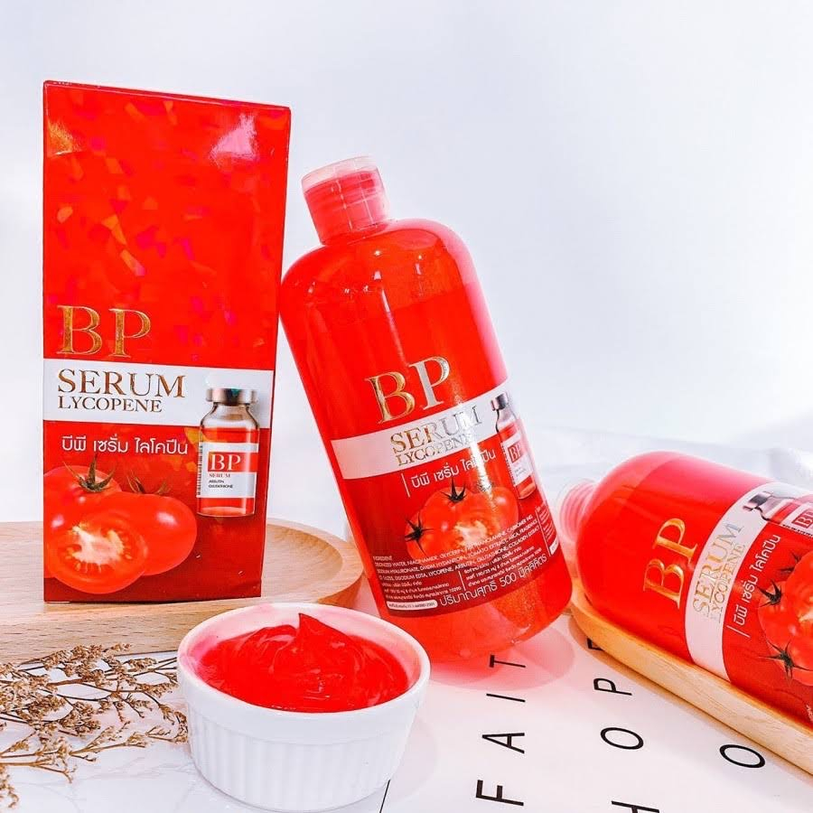 BP SERUM 500ml LYCOPENE ARBUTIN GLUTATHIONE THAILAND