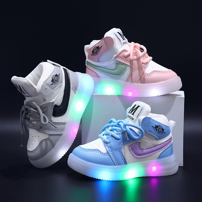 SEPATU LED ANAK SNEAKER MFASHION