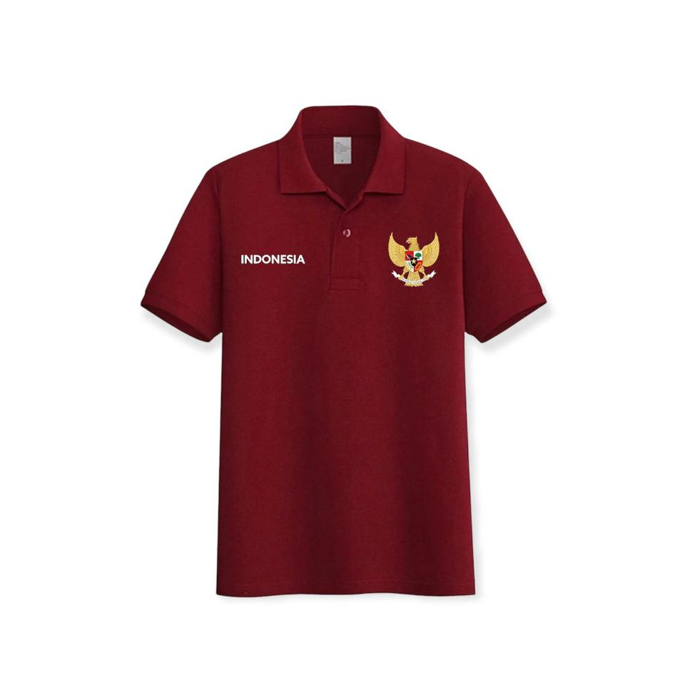 Kaospolos - Kaos polo shirt | Kaos kerah pria | kaos polo distro logo Garuda Indonesia