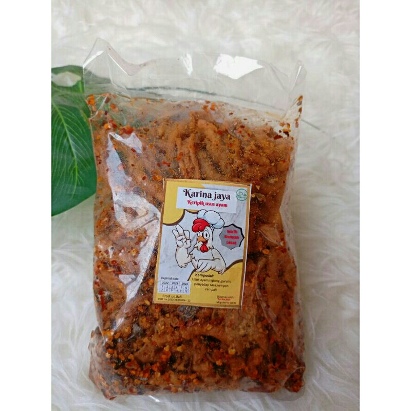 

keripik usus pedas daun jeruk 1kg