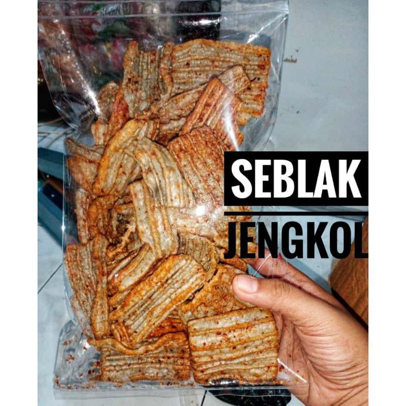 

Kerupuk seblak jengkol