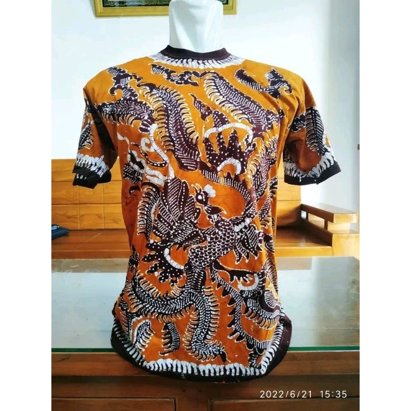 kaos oblong batik tulis Tuban