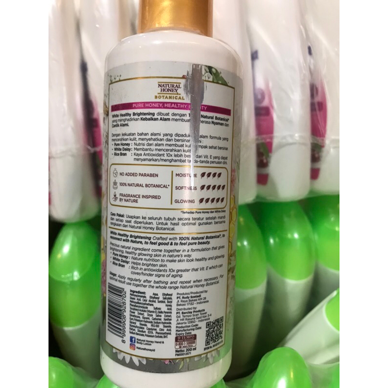 [HBL] Natural Honey Botanical Hand &amp; Body Lotion 200 ml