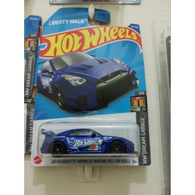 hotwheels LB Silhouette Works GT Nissan 35GT-RR / nissan r35 lbwk biru