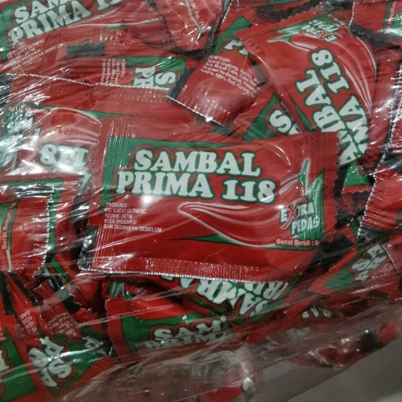 Saos Sambal Prima 118 (Extra-Hot)
