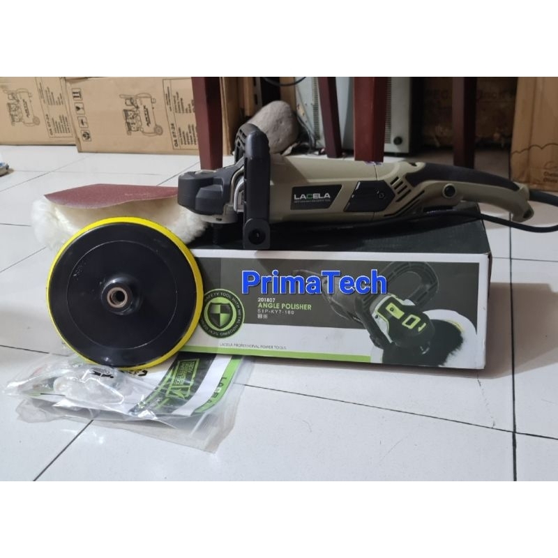 Mesin polish model buaya polis poles amplas pemgkilap lecet mobil kereta wax body cat listrik 7 inch