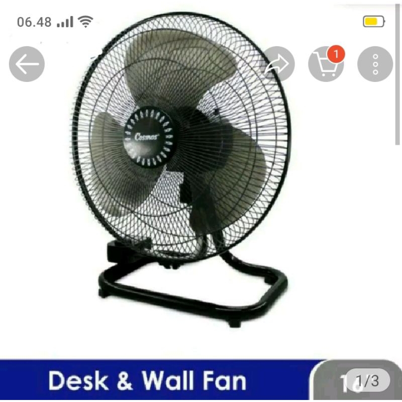 Kipas angin Meja Cosmos 16PDA 16inch