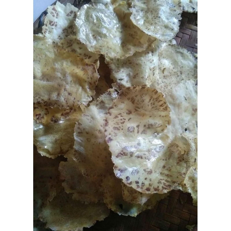Emping/Kerupuk Jengkol mentah Renyah Khas Bogor 100gr