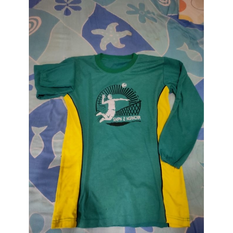 Seragam Olahraga SMP 2 Ngancar Preloved