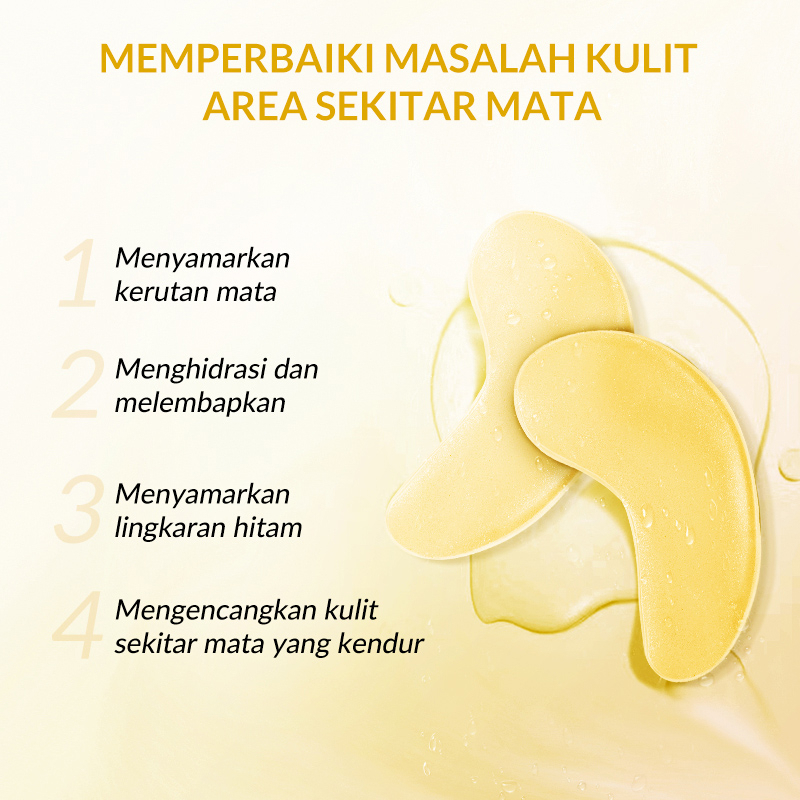 BIOAQUA Eye Mask Moisturizing masker mata 7.5g Memudarkan kerutan mata