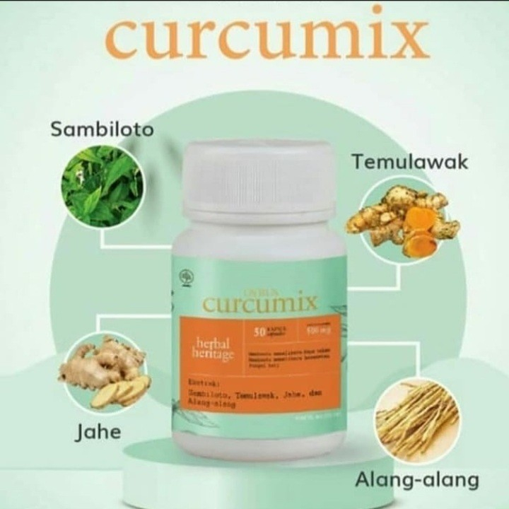 

CURCUMIX CUR-CU-MIX HERBAL HERITAGE IMUN BOOSTER