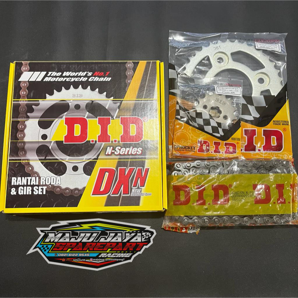 Gear Set Supra Fit New DID N Series DXN Durability Spec Revo Absolute