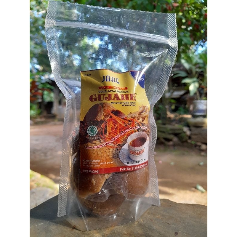 

GUJAHE Gula Jawa JAHE EMPRIT 250gr
