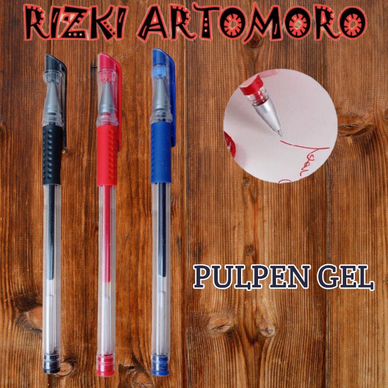 

Pena Gel / pulpen Gel 0.5 mm standar pulpen gel alat tulis stationary