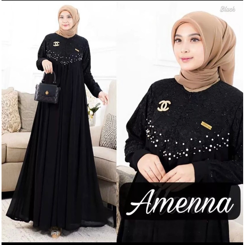 AMEENA DRES - NEW MODEL - PAKAIAN WANITA - BISA COD